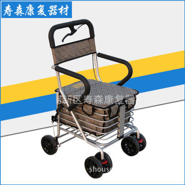 【國奧D-09多功能老年人購物車/助行器/手推車】衡水濱湖新區(qū)壽森康復器材廠 - 產(chǎn)品庫