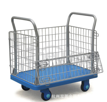 倉(cāng)庫(kù)網(wǎng)架車 上海靜音手推車