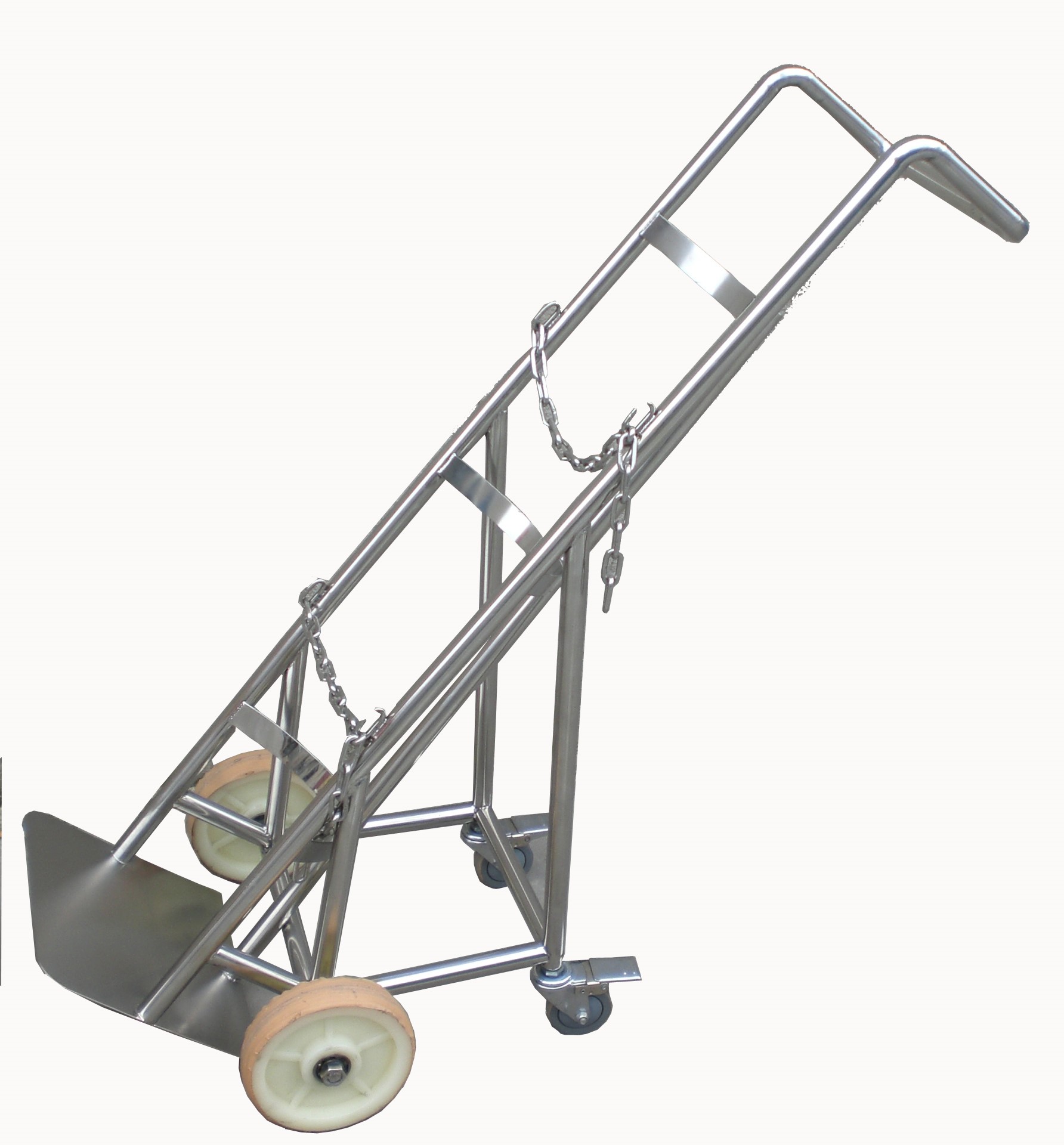 供應(yīng)304不銹鋼氣瓶推車/氣瓶搬運(yùn)車/氣瓶車/鋼瓶推車/工地氣瓶搬運(yùn)車_五金欄目_