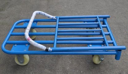 300KG優質加厚大號型平板車折疊手推車手拉車推貨車倉庫貨運推車