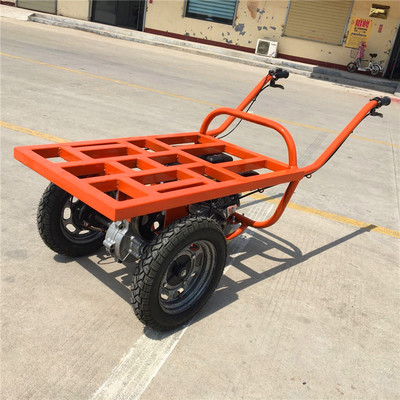 汽油動力兩輪手推車在木材搬運(yùn)與平板車運(yùn)輸中的高效應(yīng)用